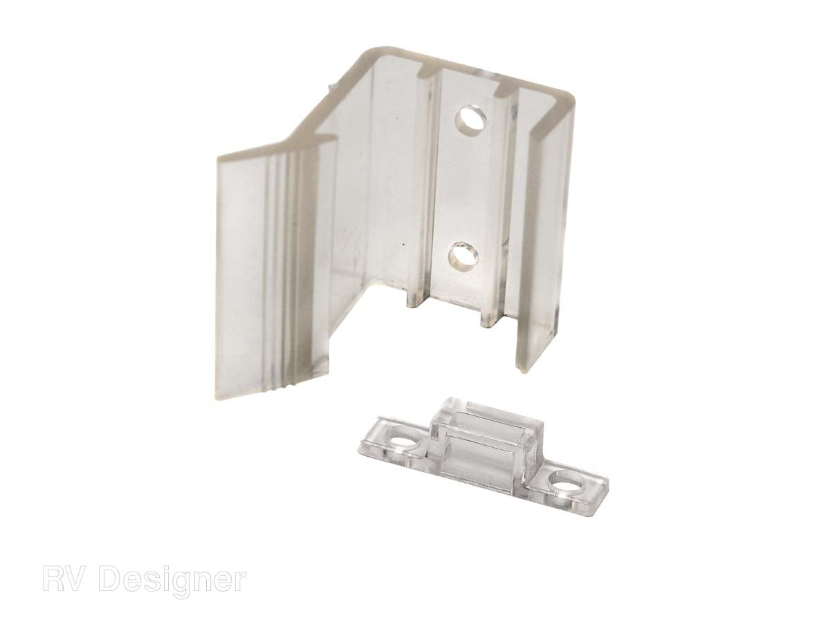 RV Designer mirrored door latch set
