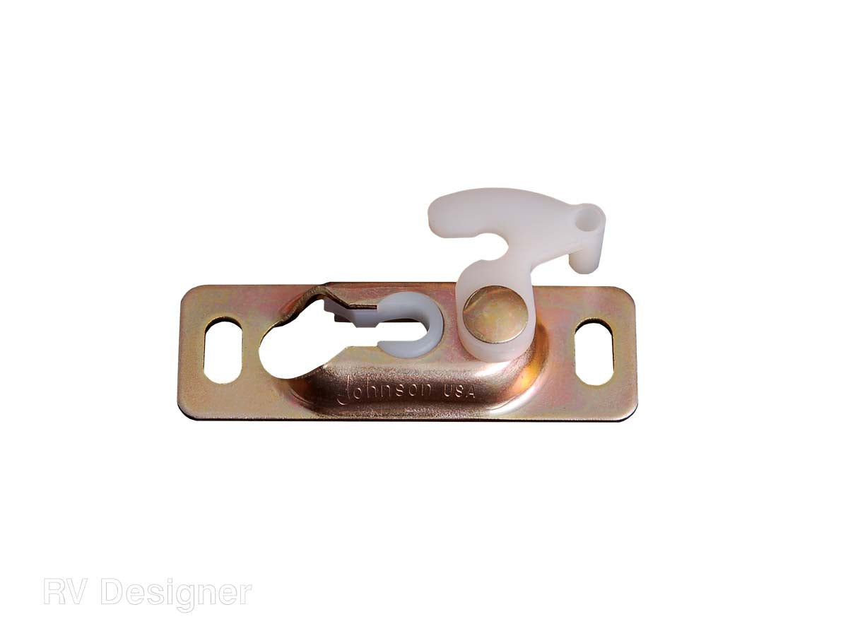 RV Designer sliding door roller mounting plate