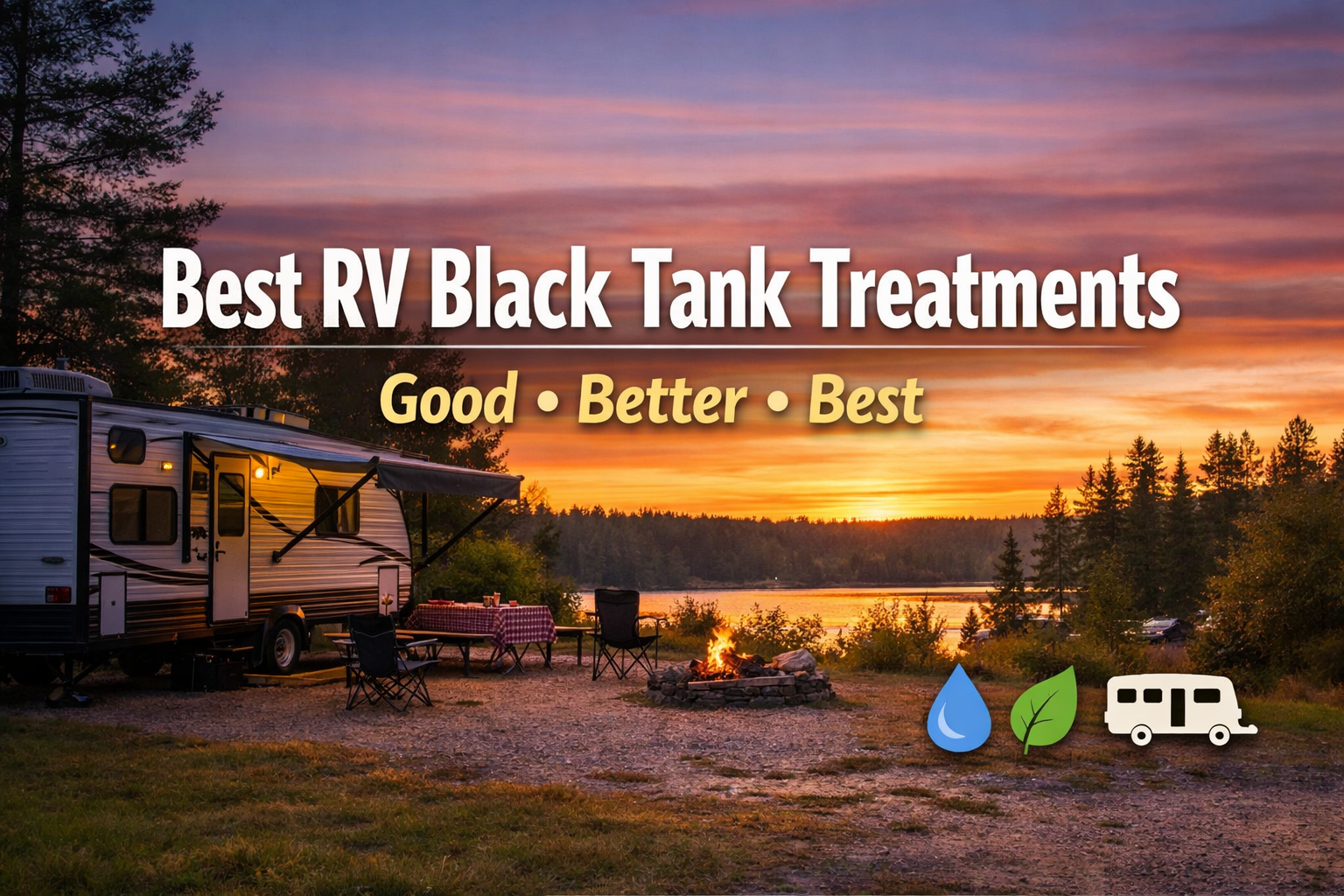 Best RV Black Tank Treatment: Good, Better & Best Options for Odour Control