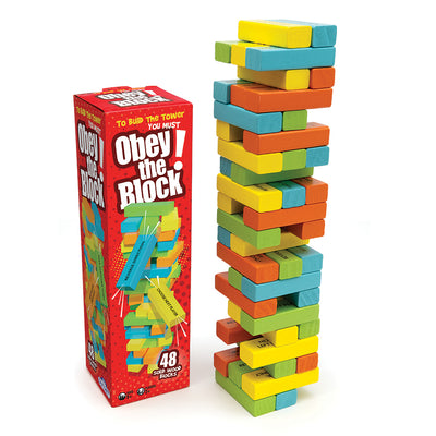 Obey the Block – Interactive Tower-Building Game with a Twist