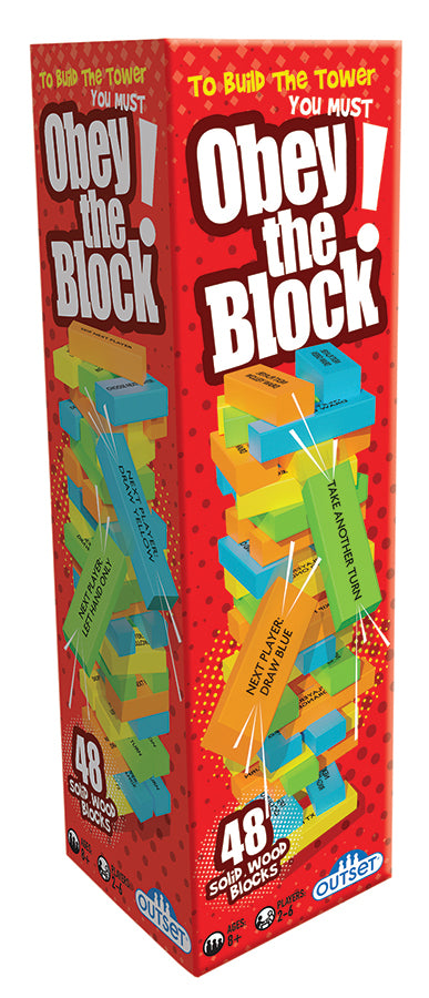 Obey the Block – Interactive Tower-Building Game with a Twist