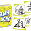 Brain Ache game cards with fun picture puzzles for family game night.