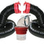 Valterra Dominator 20-Foot RV Sewer Hose Kit with Rotating Fittings and 90-Degree Adapter