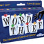 Word Thief Card Game box and letter cards set for family and kids, ages 9+