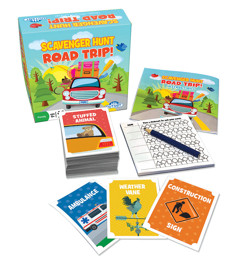 Scavenger Hunt Road Trip Game – Fun Travel Activity for Kids