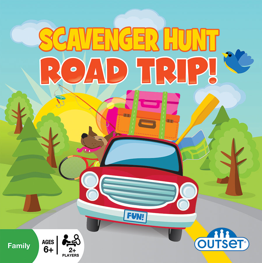 Scavenger Hunt Road Trip Game – Fun Travel Activity for Kids