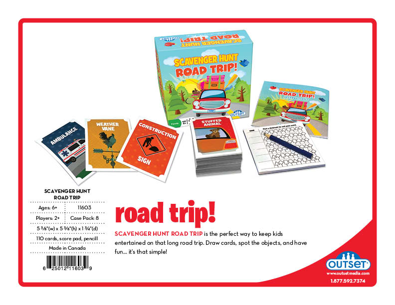 Scavenger Hunt Road Trip Game – Fun Travel Activity for Kids