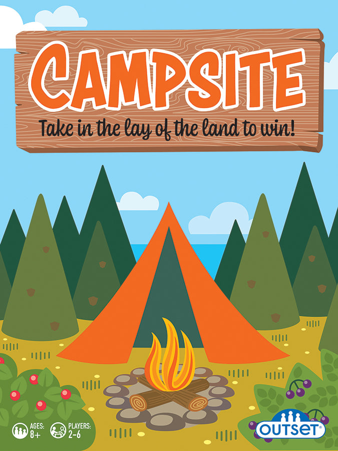 Campsite Card Game - Strategic Camping Fun for All Ages