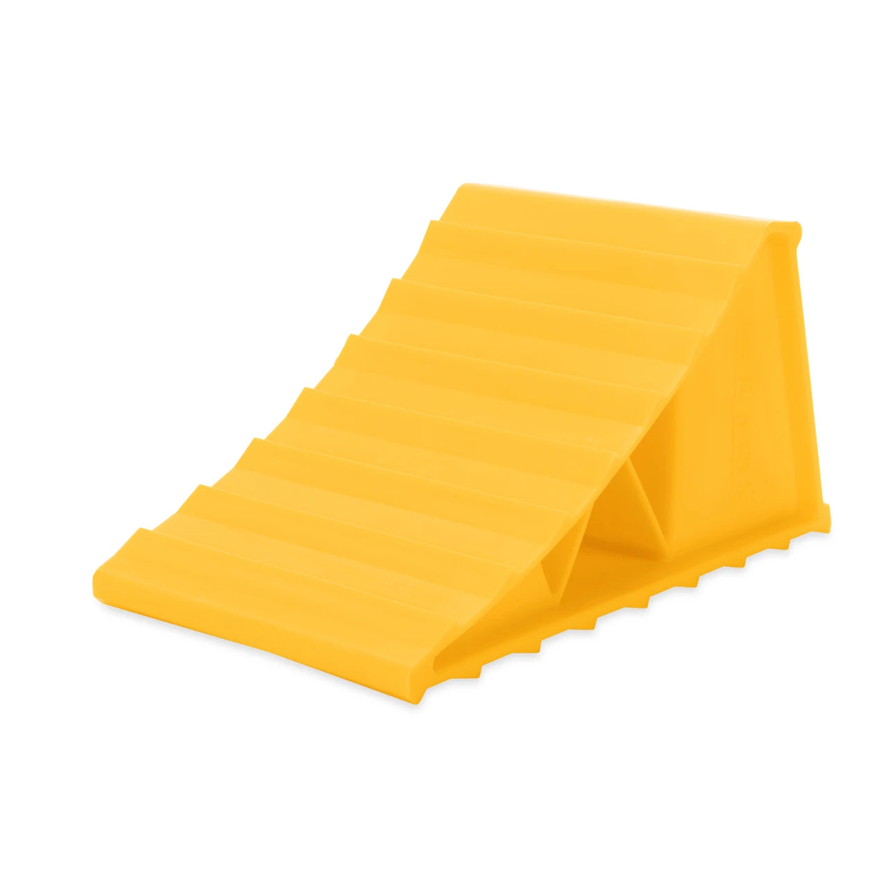Camco Yellow RV Wheel Chock for Tires Up to 26 Inch