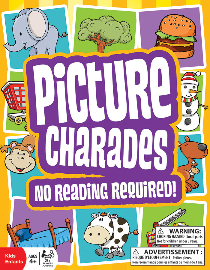 Picture Charades Game – No Reading Required, Ages 4+