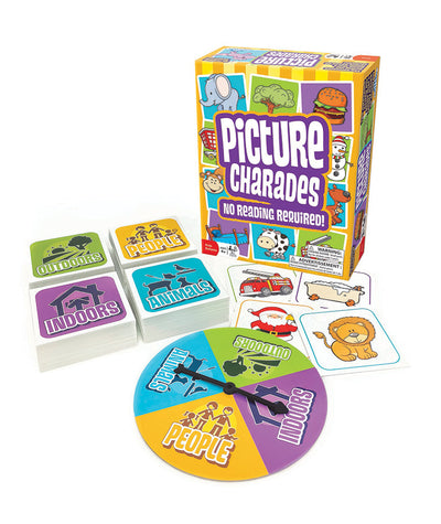 Picture Charades Game – No Reading Required, Ages 4+