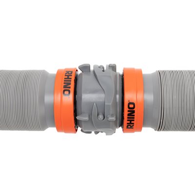 Rhino X RV Sewer Hose Kit, 20-Foot, Pre-Attached 360° Swivel Fittings