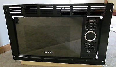 Greystone RV 0.9 cu.ft. Built-In Microwave with Trim Kit (black)