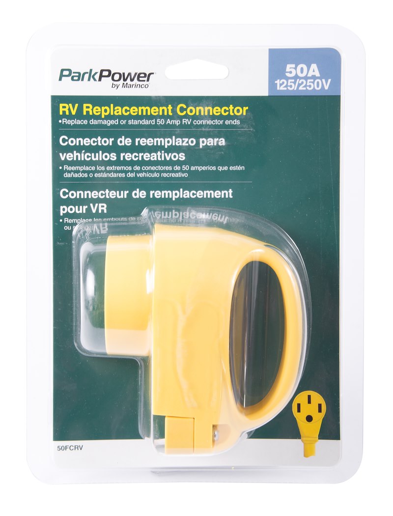 Marinco 50 Amp Female RV Replacement Plug End 14-50R