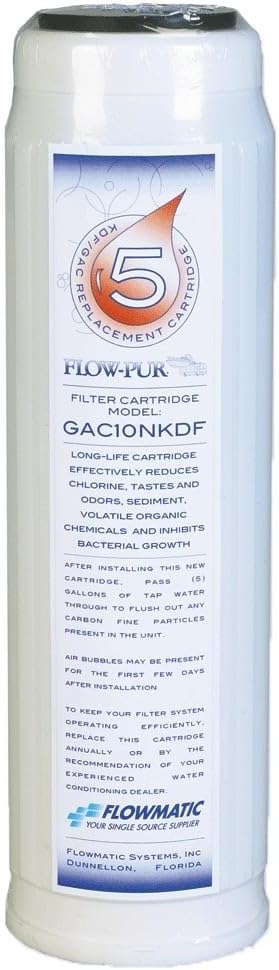 Replacement Water Filter Cartridge - GAC10NKDF