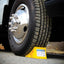 Camco Yellow RV Wheel Chock for Tires Up to 26 Inch