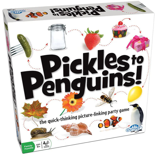 Pickles to Penguins! – Fast-Paced Party Game for Creative Fun