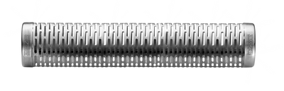 A 12-inch stainless steel tube smoker designed for use with grills and smokers.