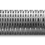 A close-up of the Oval Expanding Tube Smoker, showing its metallic, ribbed design.