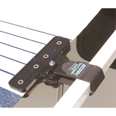 RV Awning Fabric Clamp Set – Black, Non-Marring Grippers, Universal Fit (2-Pack)
