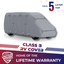United Covers Class B RV Cover installed on van – side view