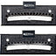 Two black Hopkins brand RV bubble levels on a white background
