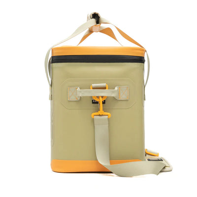 Kailani Kukui 20-Can Soft Cooler – Tan/Orange, Lightweight & Leakproof