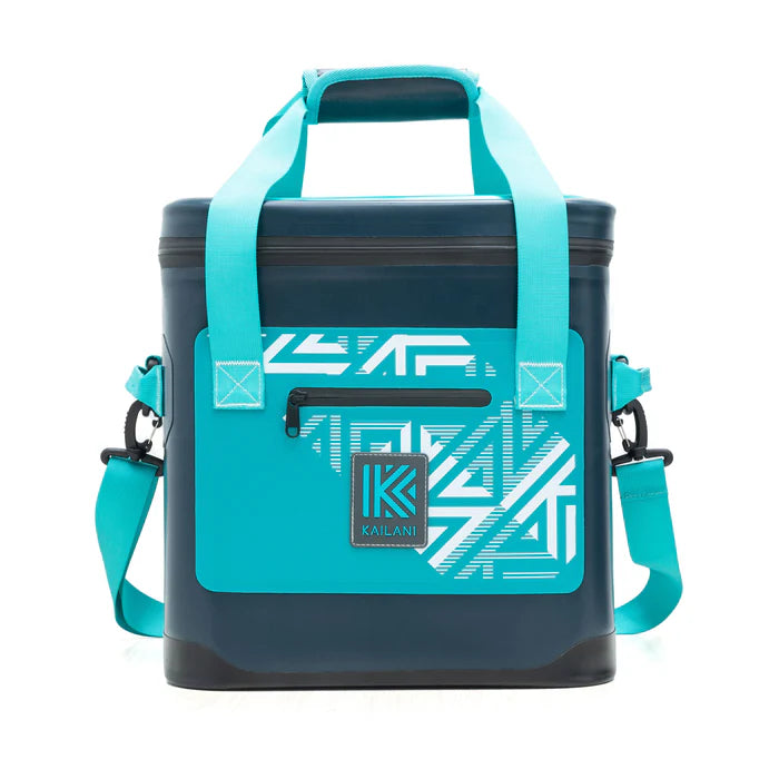 Kailani Kukui 20-Can Soft Cooler – Blue/Teal, Lightweight & Leakproof