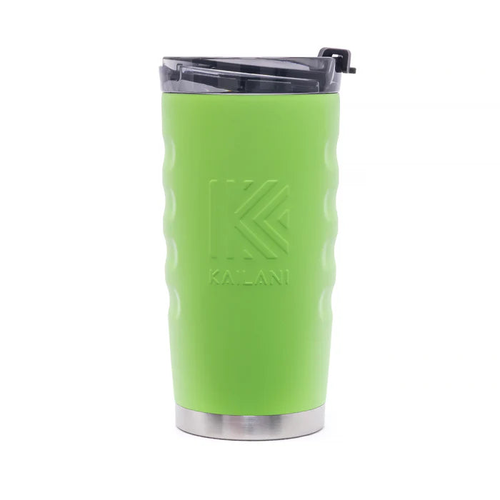 Compact Kailani LANAI Tumbler fitting into a car cup holder