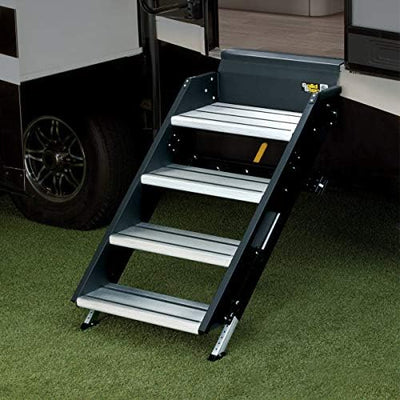 Lippert SolidStep 3.0 – 4-Step Manual RV Entry Step (20-1/8" Wide, 400 lb Capacity)