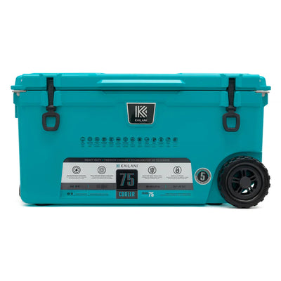 KAILANI SHAKA 75 Wheeled Hard Cooler - Heavy-Duty & Bear-Resistant