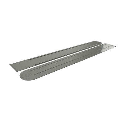 Lippert Slide-Out Slicker Floor Protectors – Gray (40” x 5”, Set of 2)