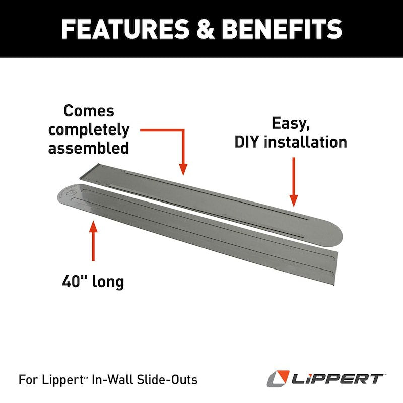 Protects RV floors from wear under slide-out rooms