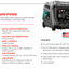 Cummins ONAN P4500I Inverter Portable Generator***