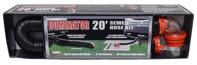 Collapsed View of Valterra Dominator Sewer Hose for Compact Storage