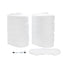 Camco Propane Tank Cover – Dual 30 lb Tanks, White