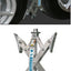 Close-up of scissor adjustment mechanism