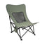 Breathable mesh panels on Kuma Aurora chair for warm weather
