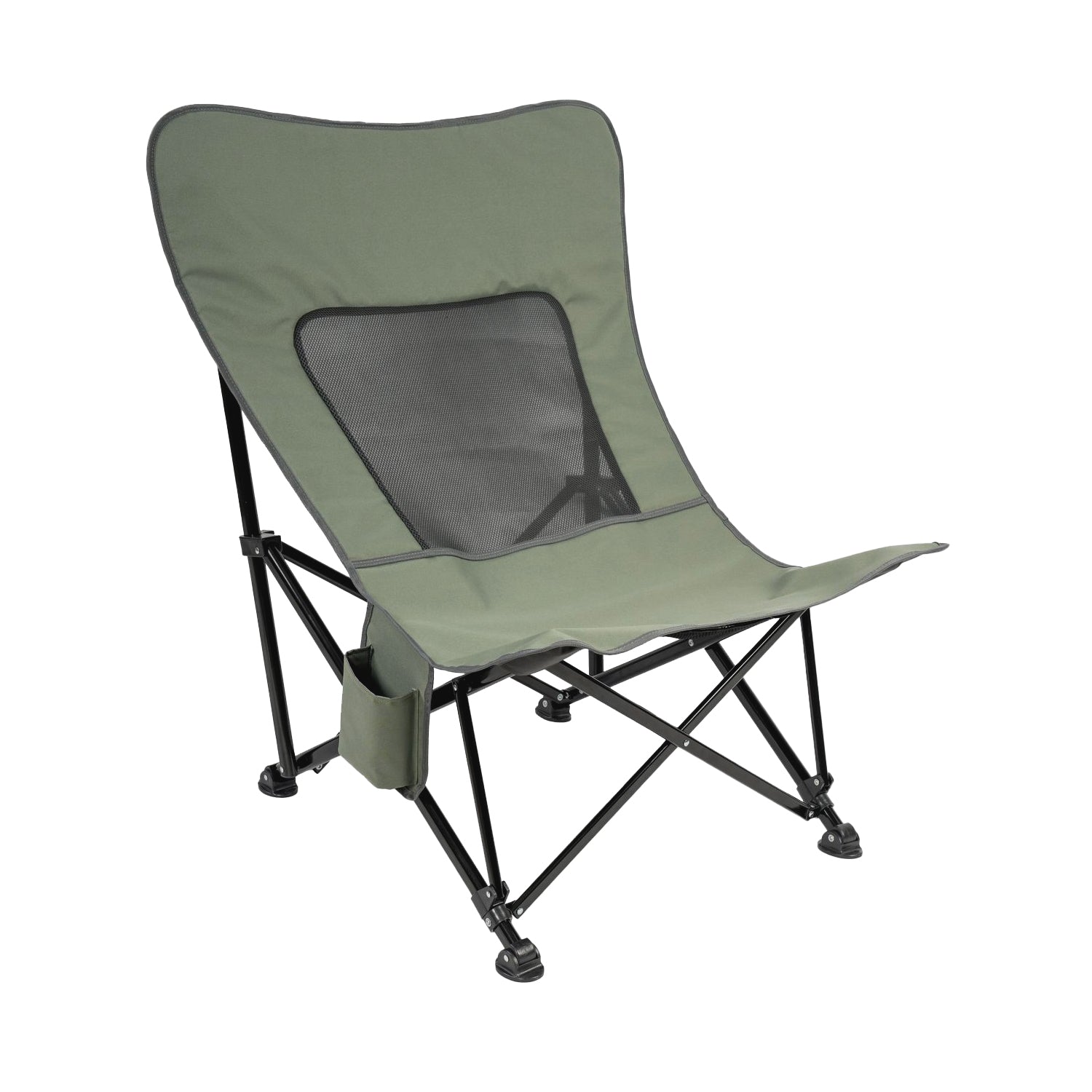 Breathable mesh panels on Kuma Aurora chair for warm weather
