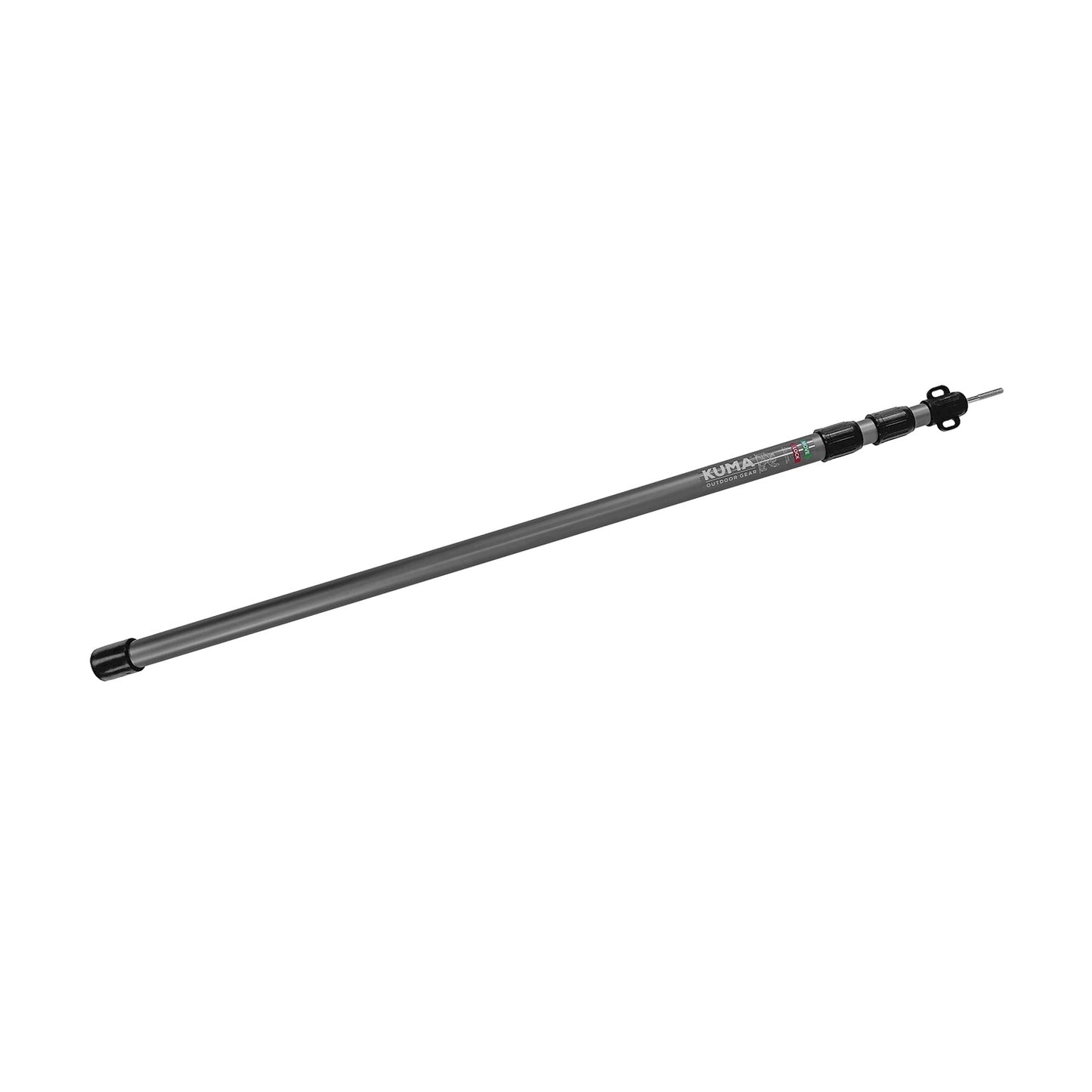 Kuma Adjustable Awning Pole – Telescopic Aluminum, 3' to 7'7"