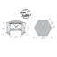 Kuma Bear Den Deluxe Gazebo Bundle – 2025 Edition (2 Gazebos + 2 Poles + 1 Gusset)
