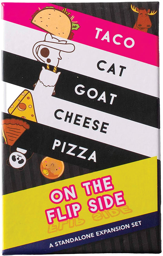 Taco Cat Goat Cheese Pizza – Flip Side Edition | New Characters & Rules