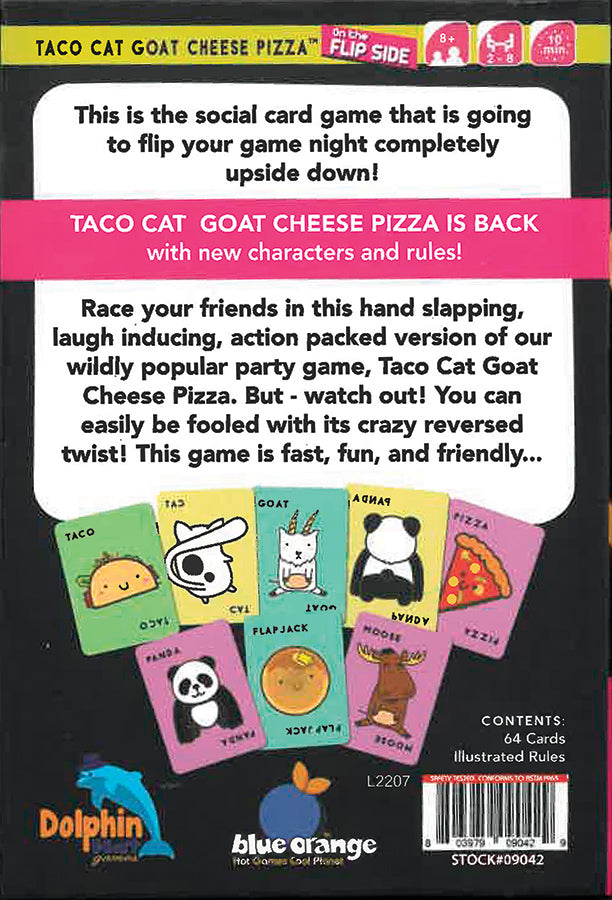 Taco Cat Goat Cheese Pizza – Flip Side Edition | New Characters & Rules