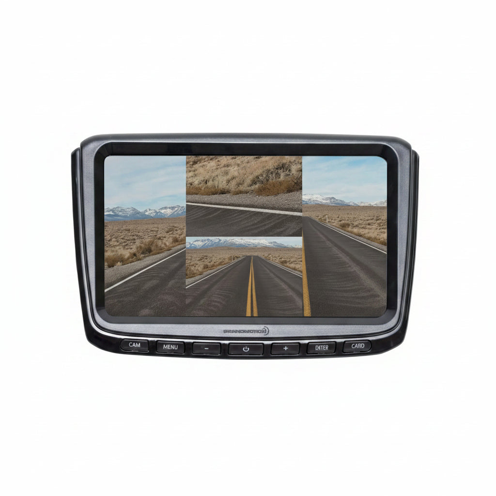 BrandMotion AHDS‑7810V2 wireless backup camera system with 7 inch monitor
