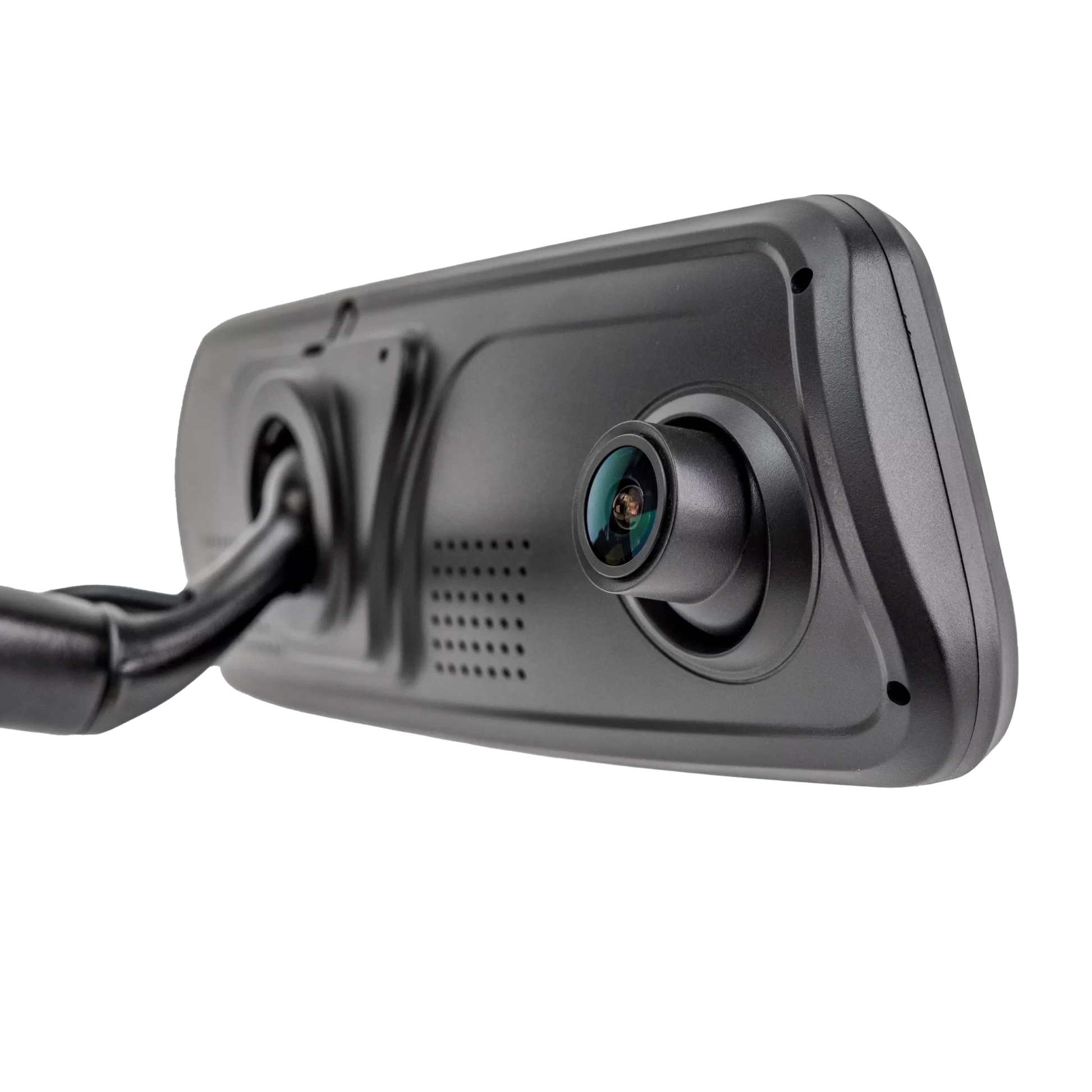 Rear camera mounted on RV providing wide‑angle backup visibility

