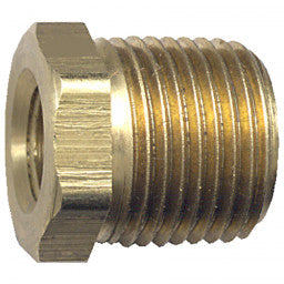 Brass Bushing 1/2" X 3/8"