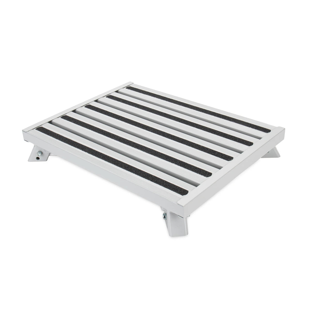 Camco aluminum platform step stool with folding legs