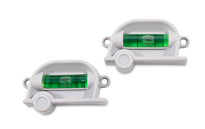 Camco Retro RV Standard Bubble Levels 2 pack