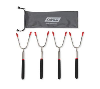 Camco telescoping roasting fork set 4 pack
