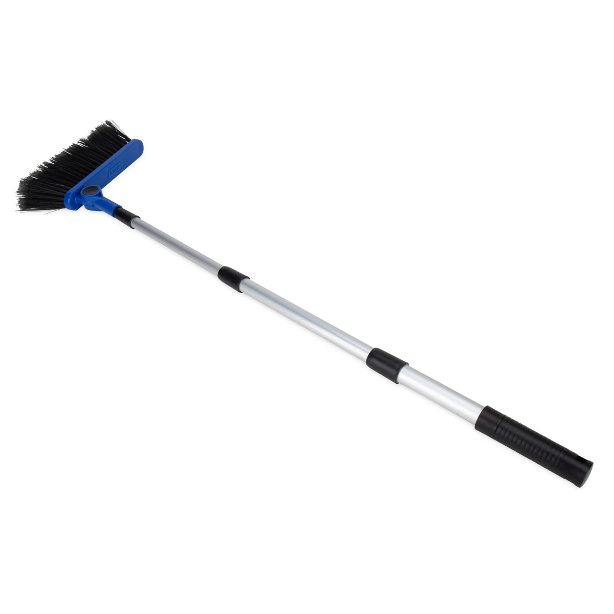 Compact storage broom and dustpan for campers